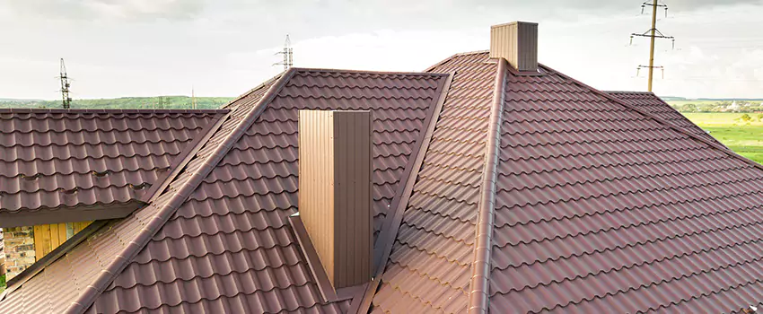 Residential Chimney Flashing Restoration in Carmel, IN