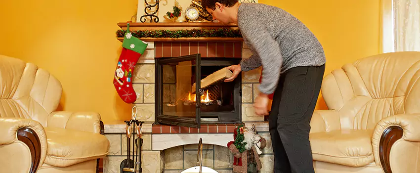 Gas to Wood-Burning Fireplace Conversion Services in Carmel, Indiana