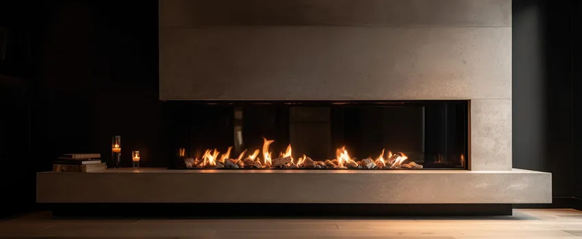 Gas Fireplace Ember Bed Design Services in Carmel, Indiana