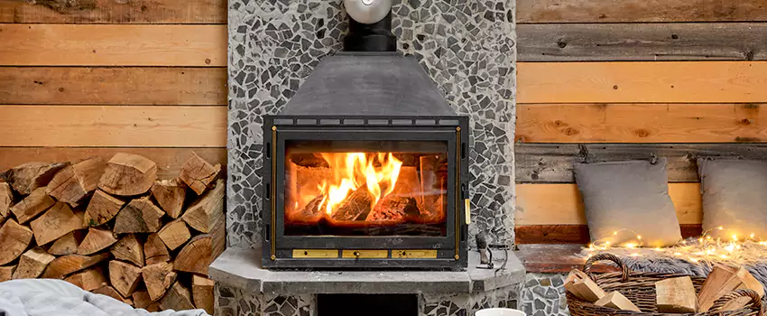 Outdoor Morso Fireplace Broken Screen Replacement in Carmel, IN